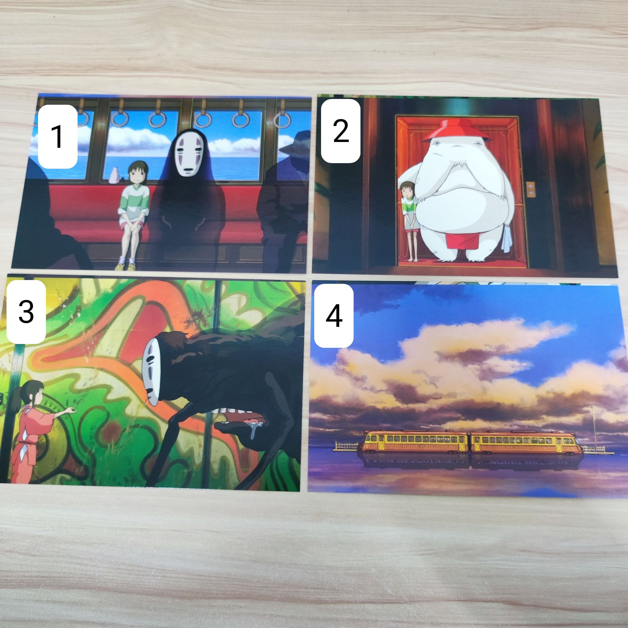 Ghibli Studio Official Postcard - Spirited Away_1