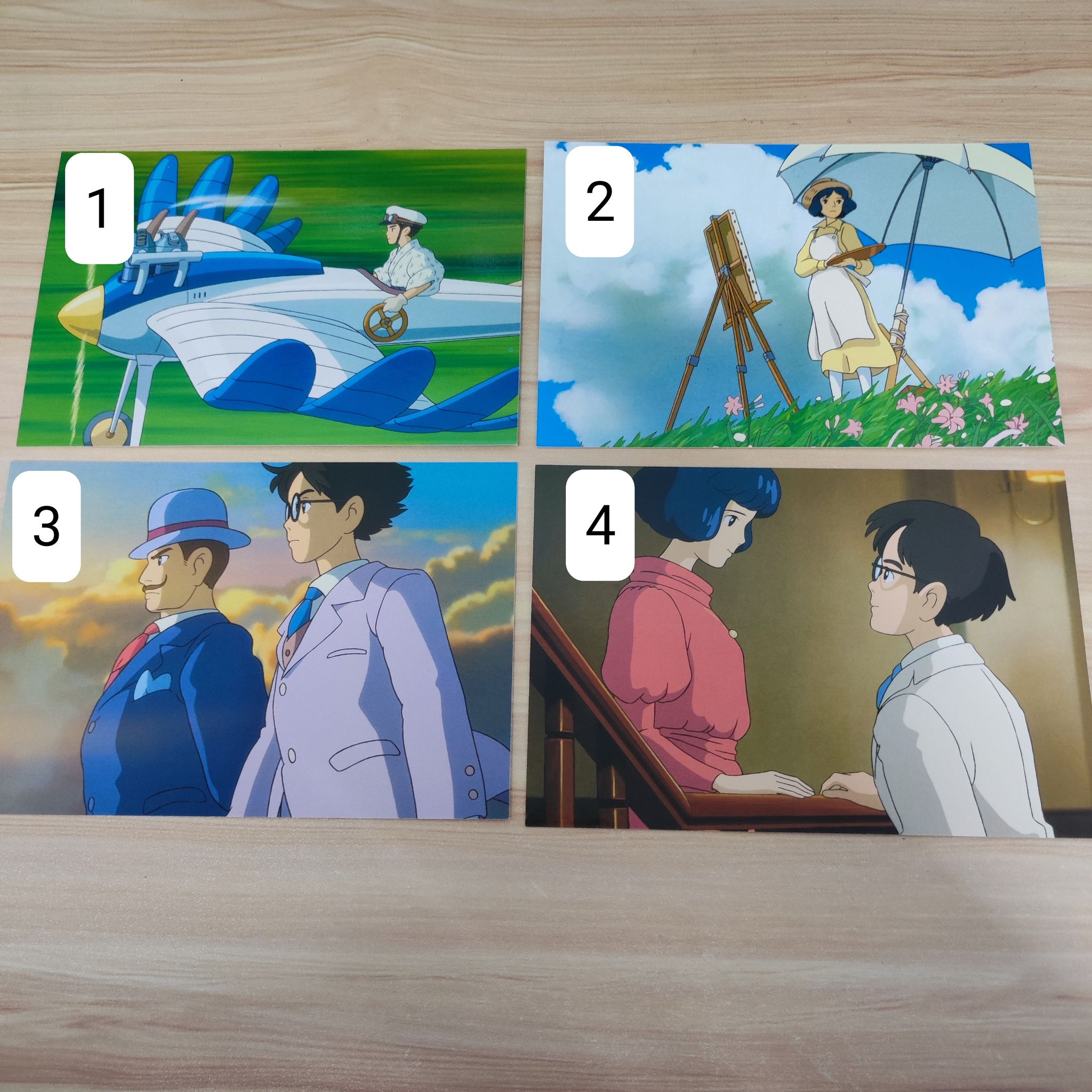 Ghibli Studio Official Postcard - The Wind Rises_1