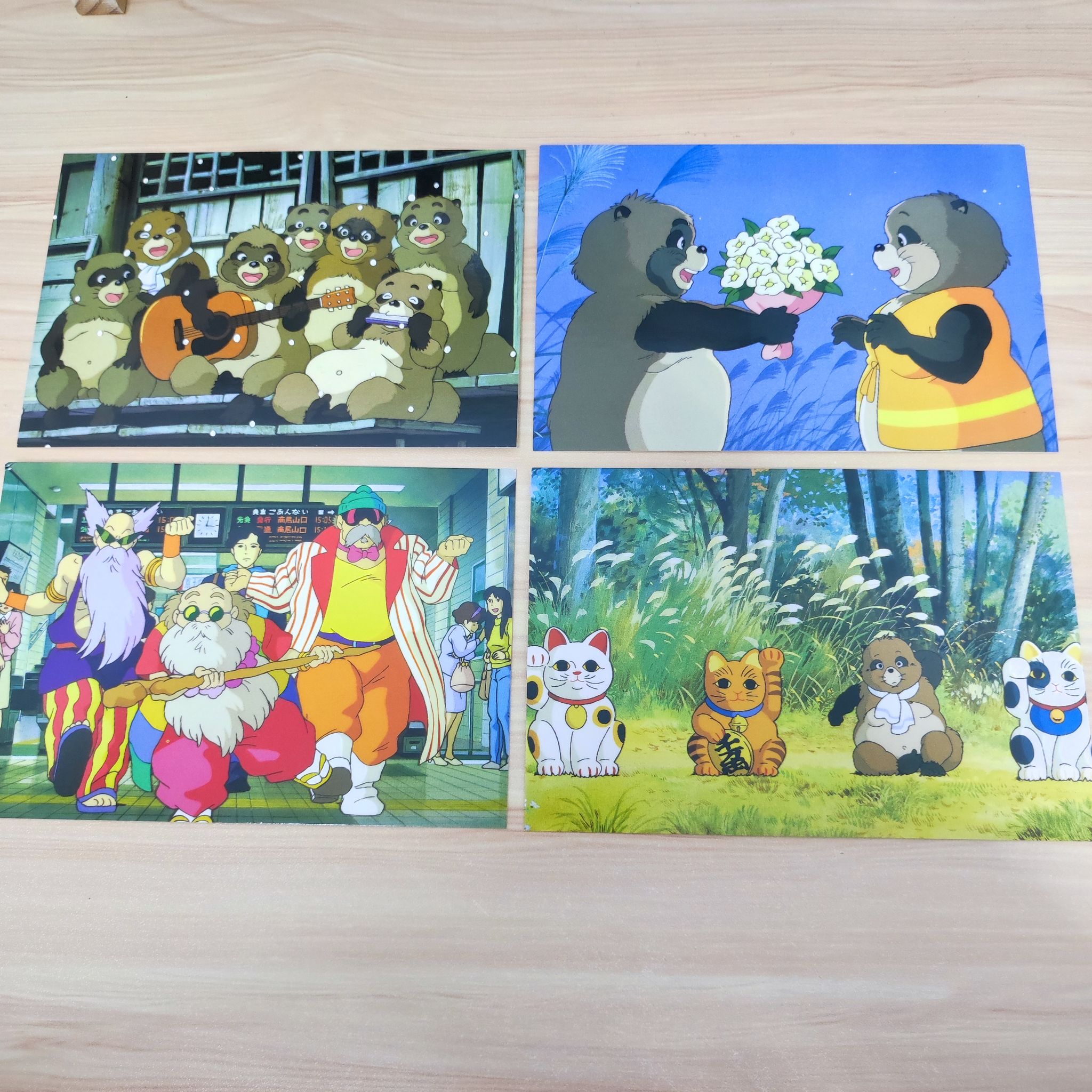 Ghibli Studio Official Postcard - Pom Poko_0