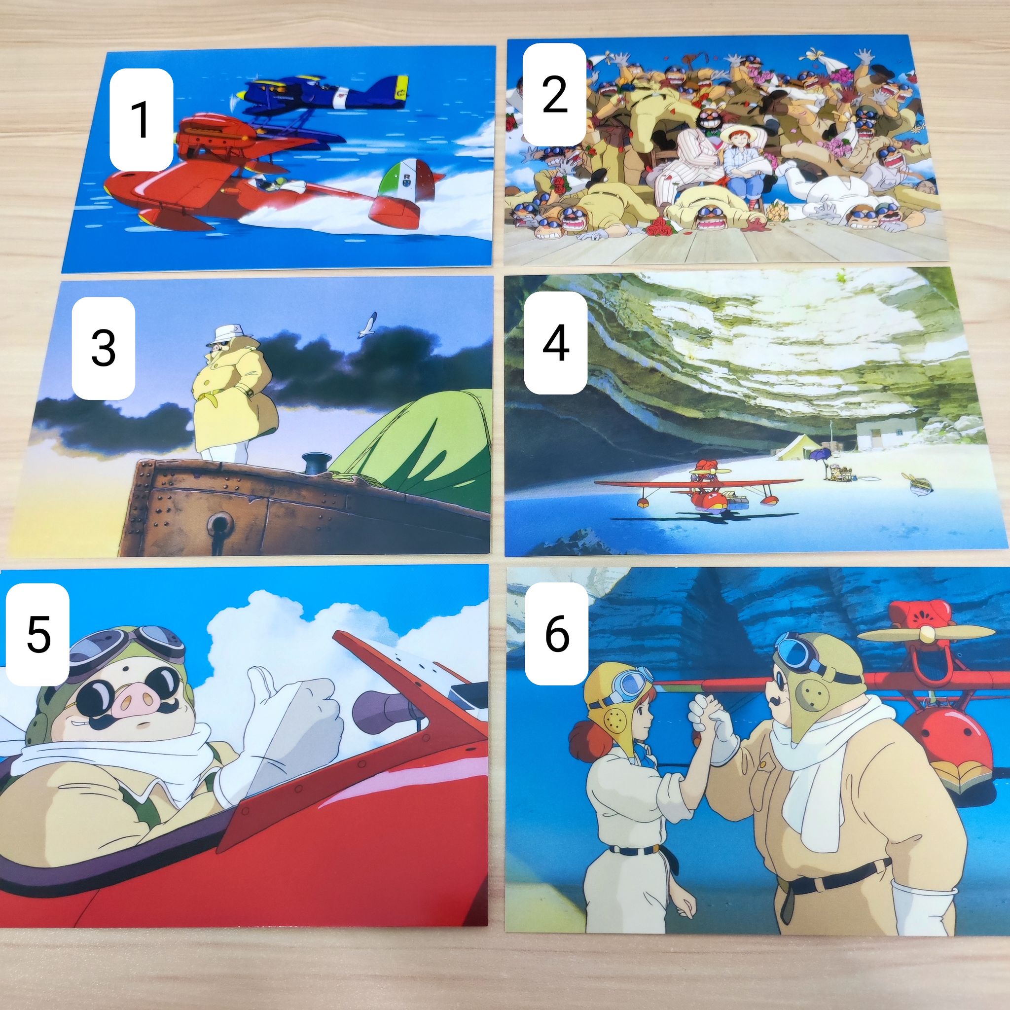 Ghibli Studio Official Postcard - Porco Rosso_1