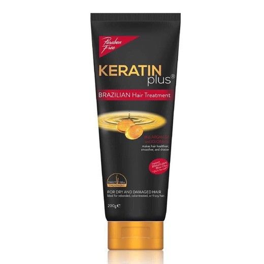 KERATINplus Brazilian Hair Treatment Tube 200g Black_0