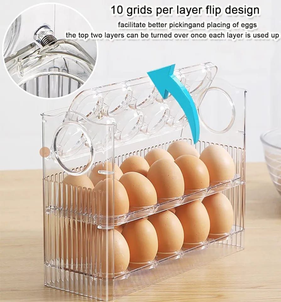 Transparent flip egg box_5