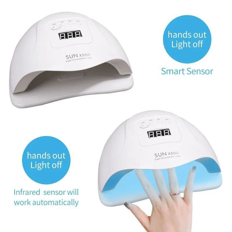 Professional UV/LED nail lamp dryer gel polish_0