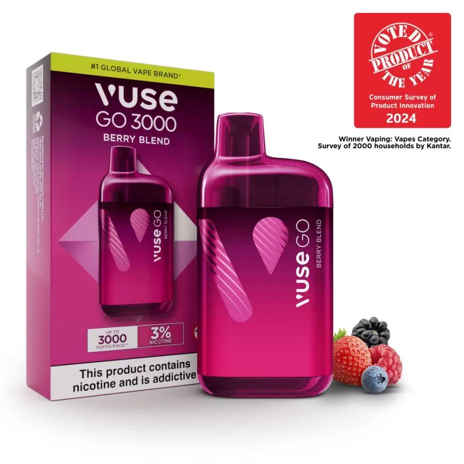 VUSE GO 3000 BERRY BLEND_0