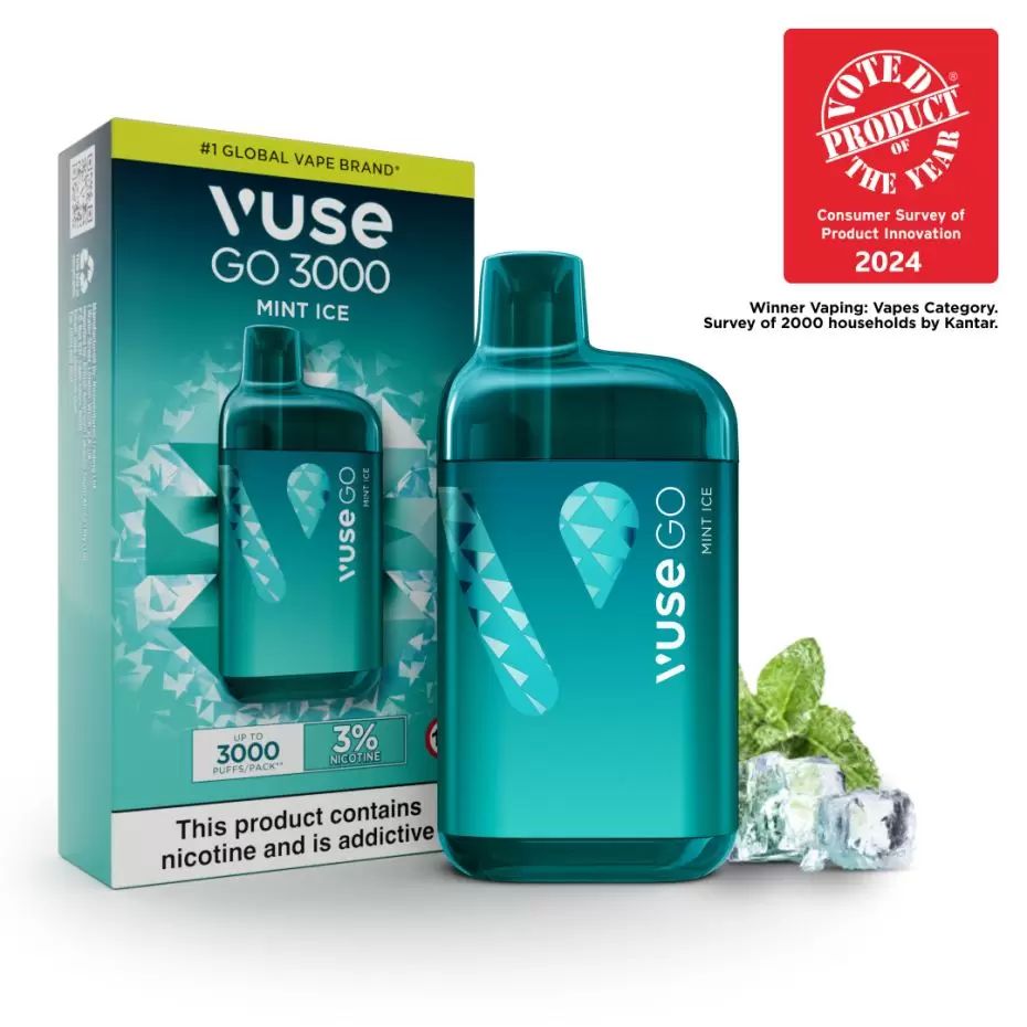 VUSE GO 3000 MINT ICE_0