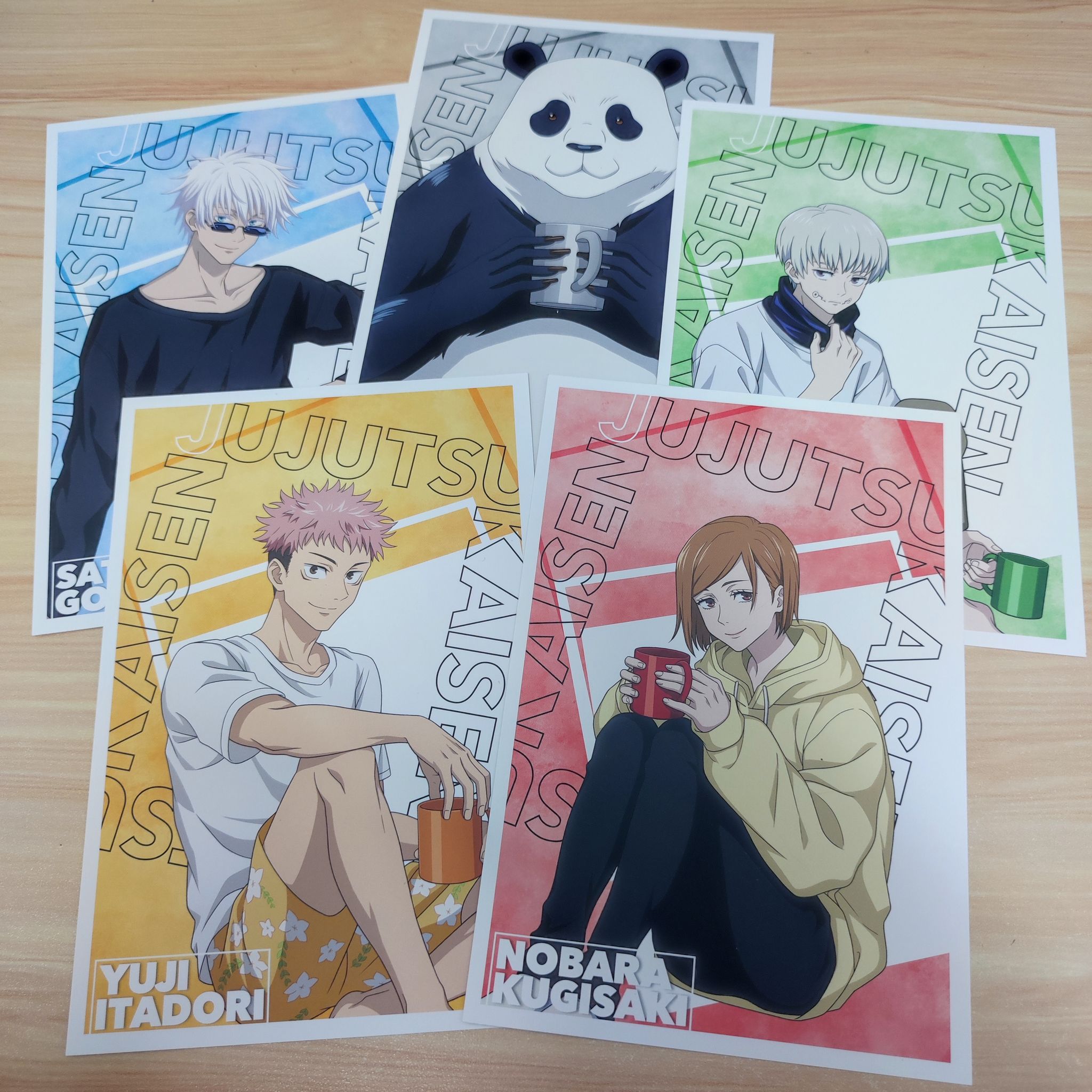 Jujutsu Kaisen Official Bromide Postcard - Coffee Time_0