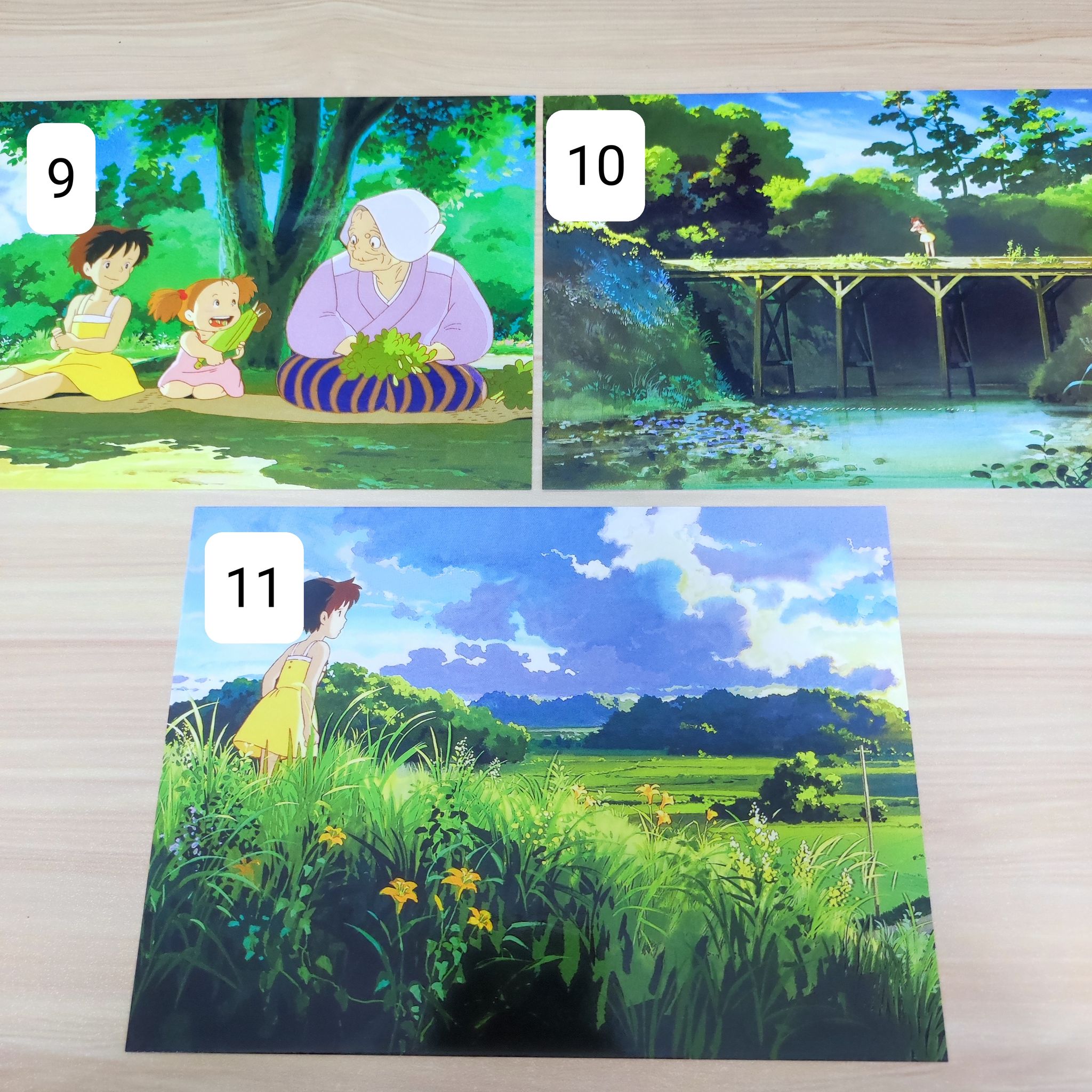 Ghibli Studio Official Big Postcard - My Neighbor Totoro_5