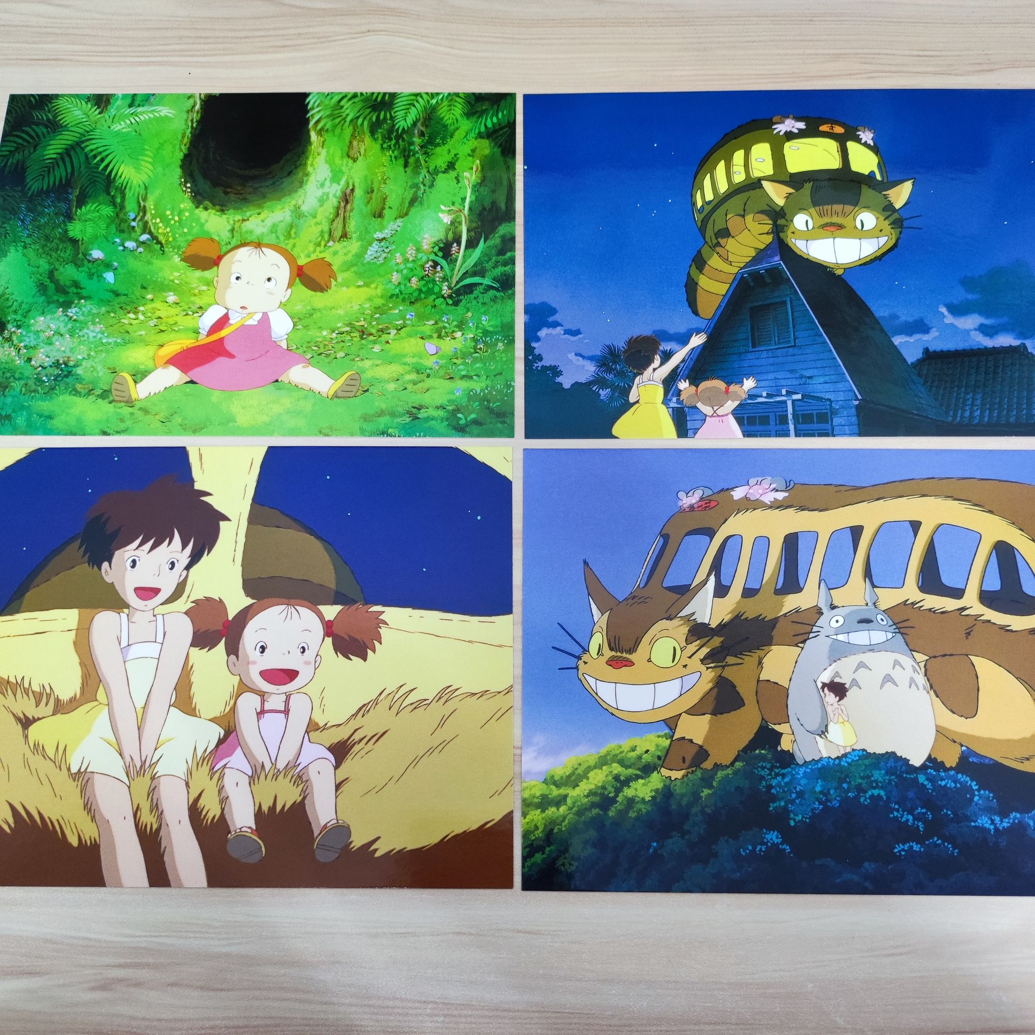 Ghibli Studio Official Big Postcard - My Neighbor Totoro_0