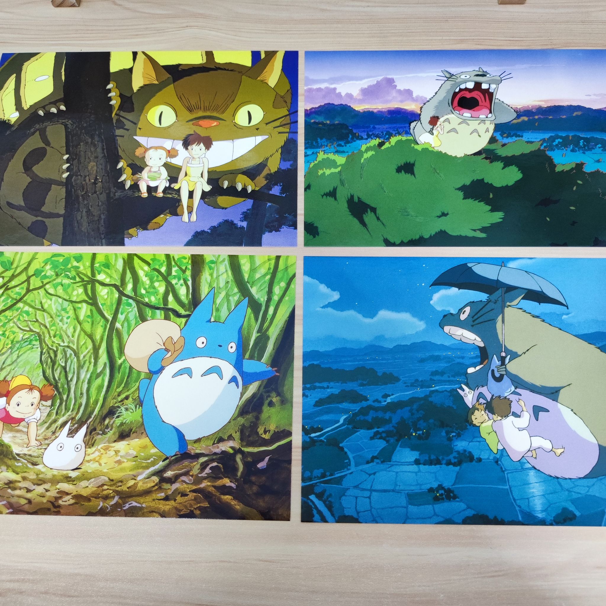 Ghibli Studio Official Big Postcard - My Neighbor Totoro_1