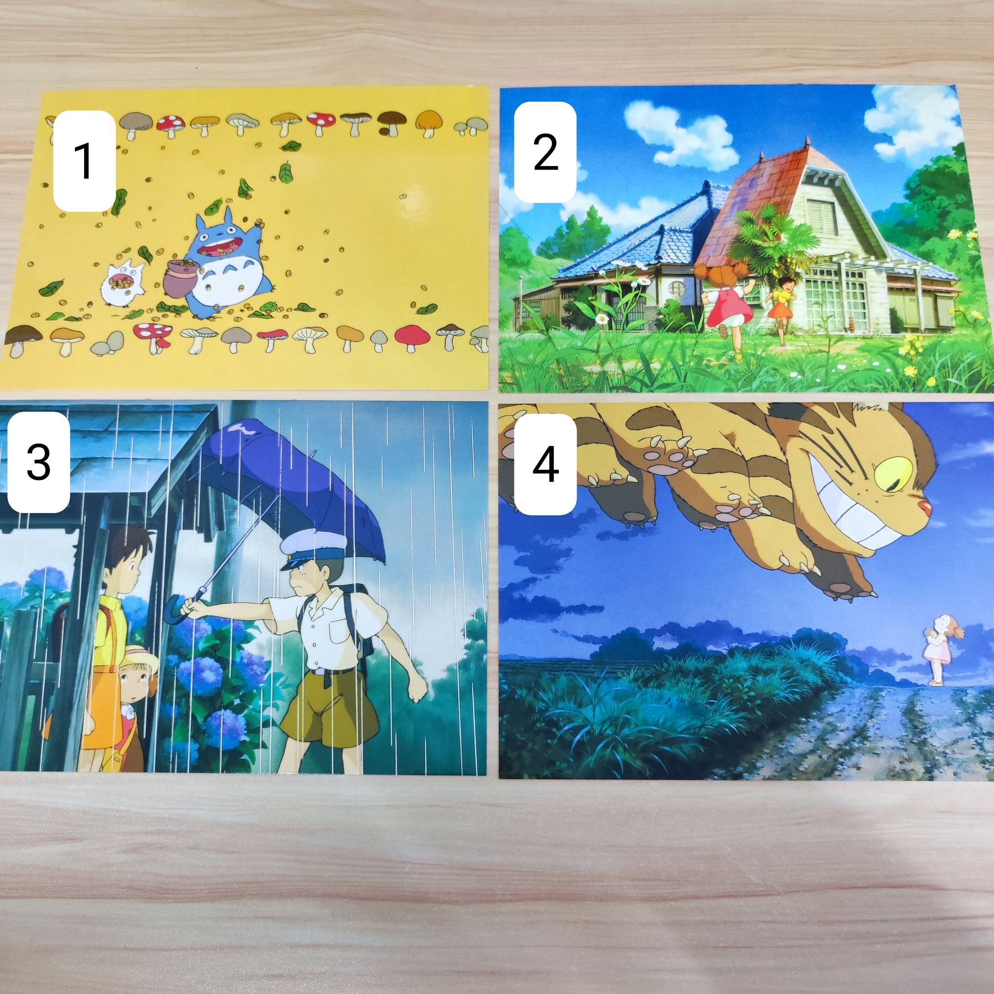 Ghibli Studio Official Big Postcard - My Neighbor Totoro_0