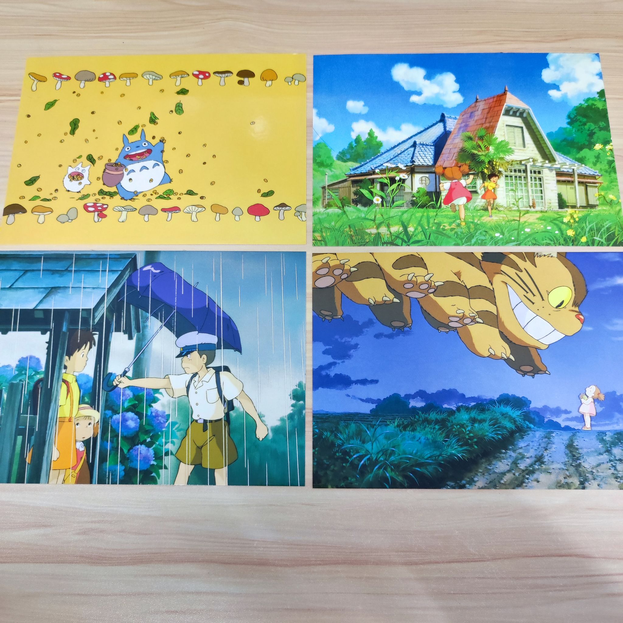 Ghibli Studio Official Big Postcard - My Neighbor Totoro_4