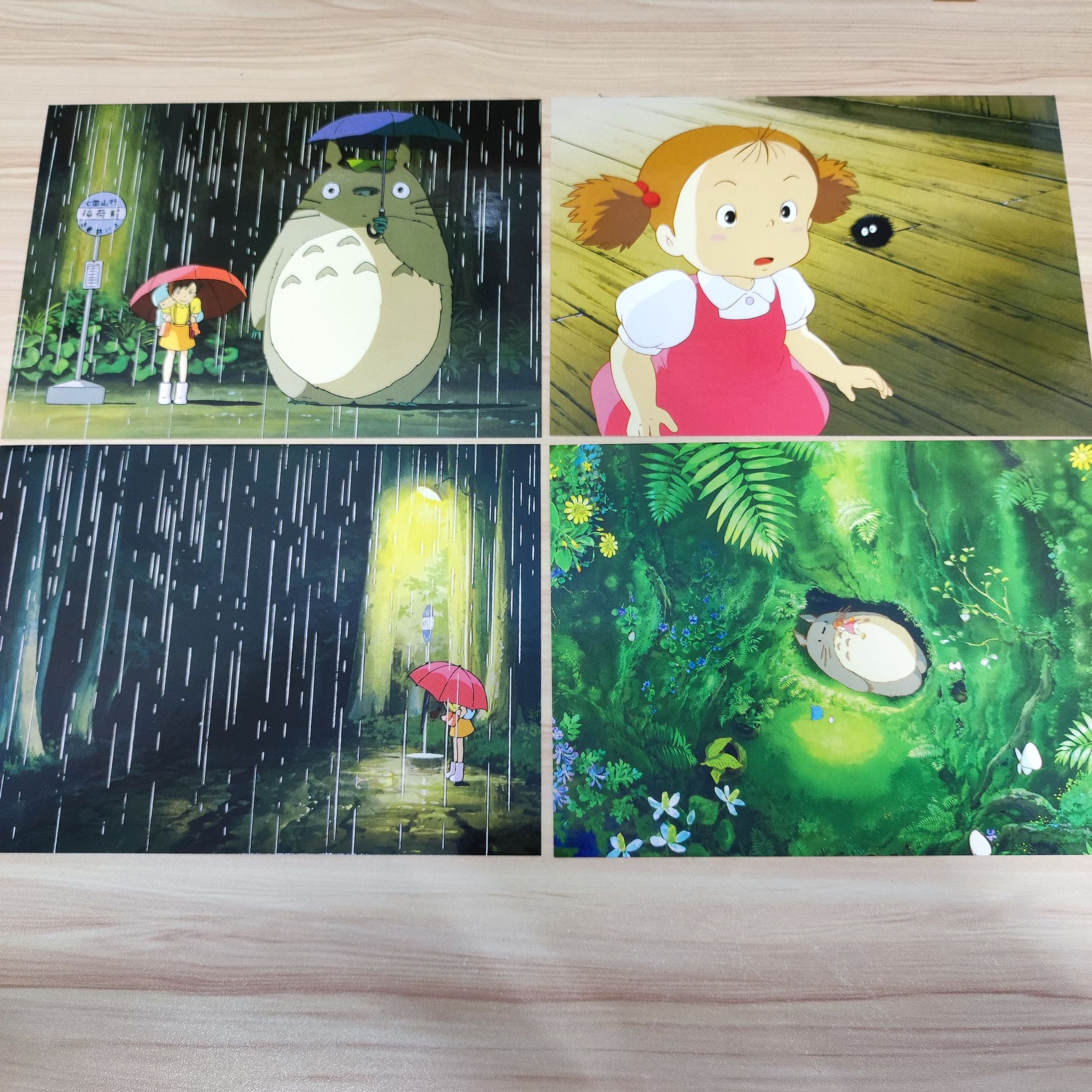 Ghibli Studio Official Big Postcard - My Neighbor Totoro_6