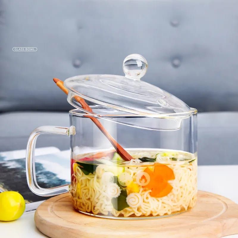 Glass Heat Resistant Cooking Pot_0