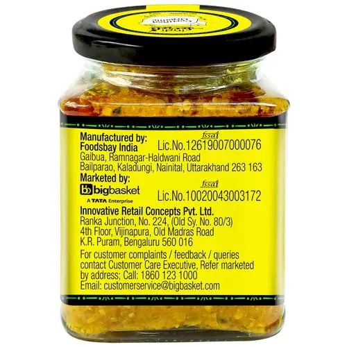 indiSecrets Organic Punjabi Lemon Pickle - Homestyle, 250 g Made With Mustard Oil_2