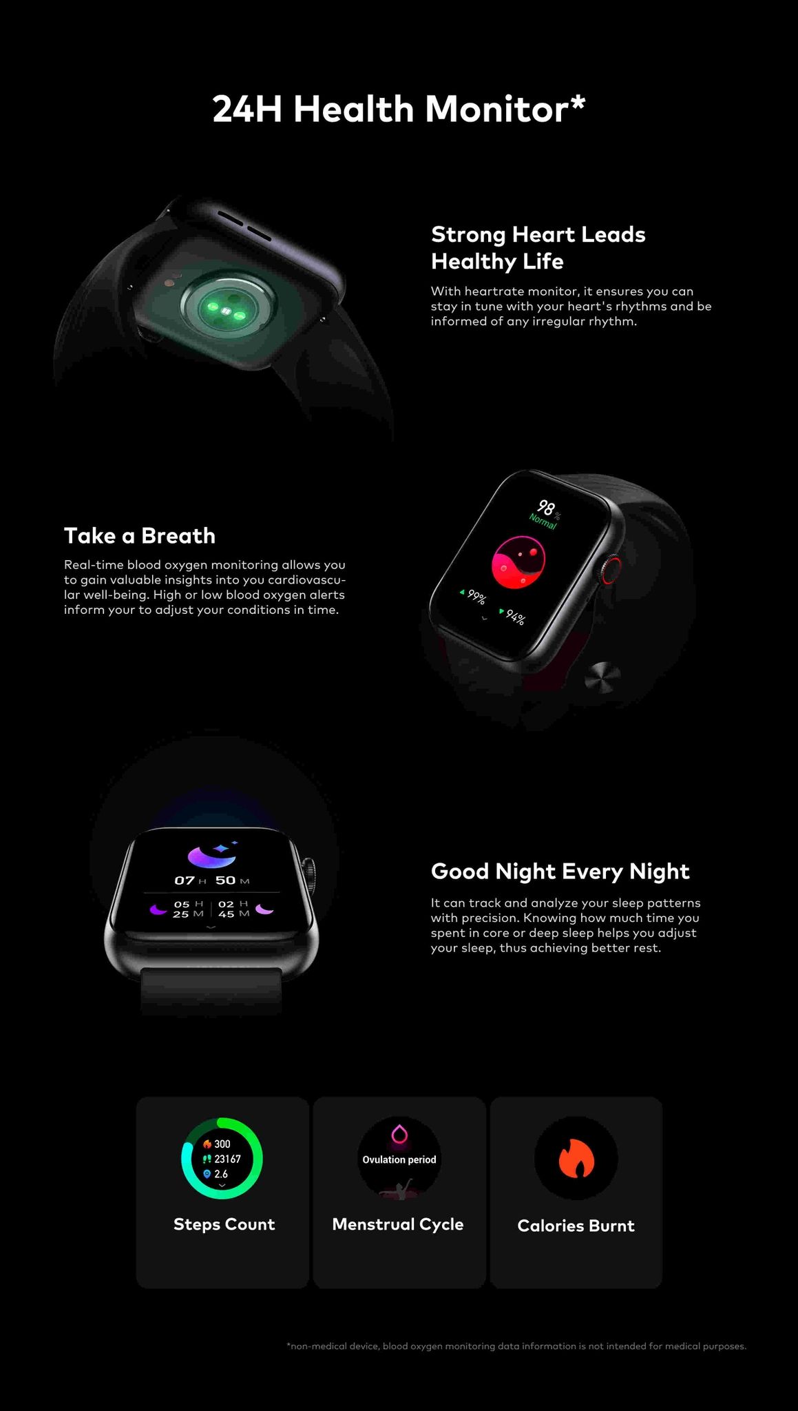 Storm Smart Watch - Black _8