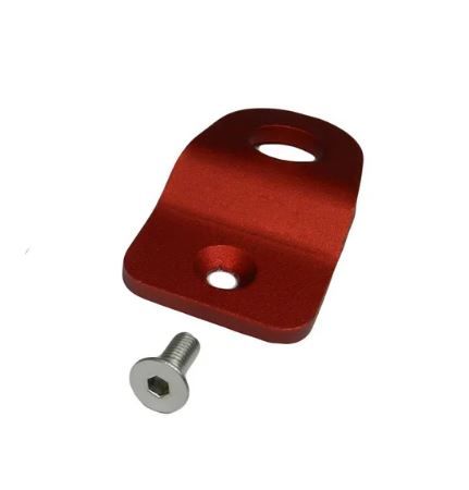 Durable Aluminum Radiator Stay Bracket for Subaru – Easy to Install (Red)_0