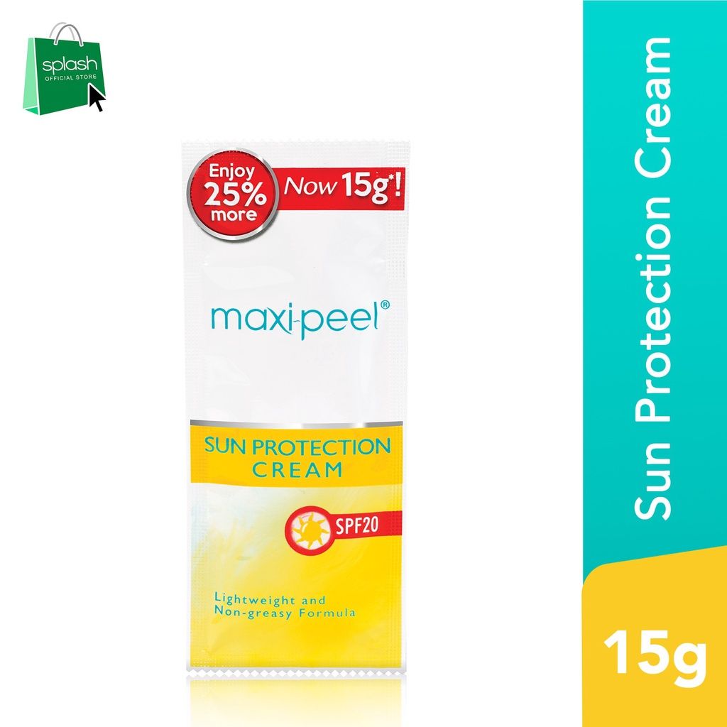 Maxi-Peel Sun Protection Face Cream - Sunscreen SPF20 15g_0