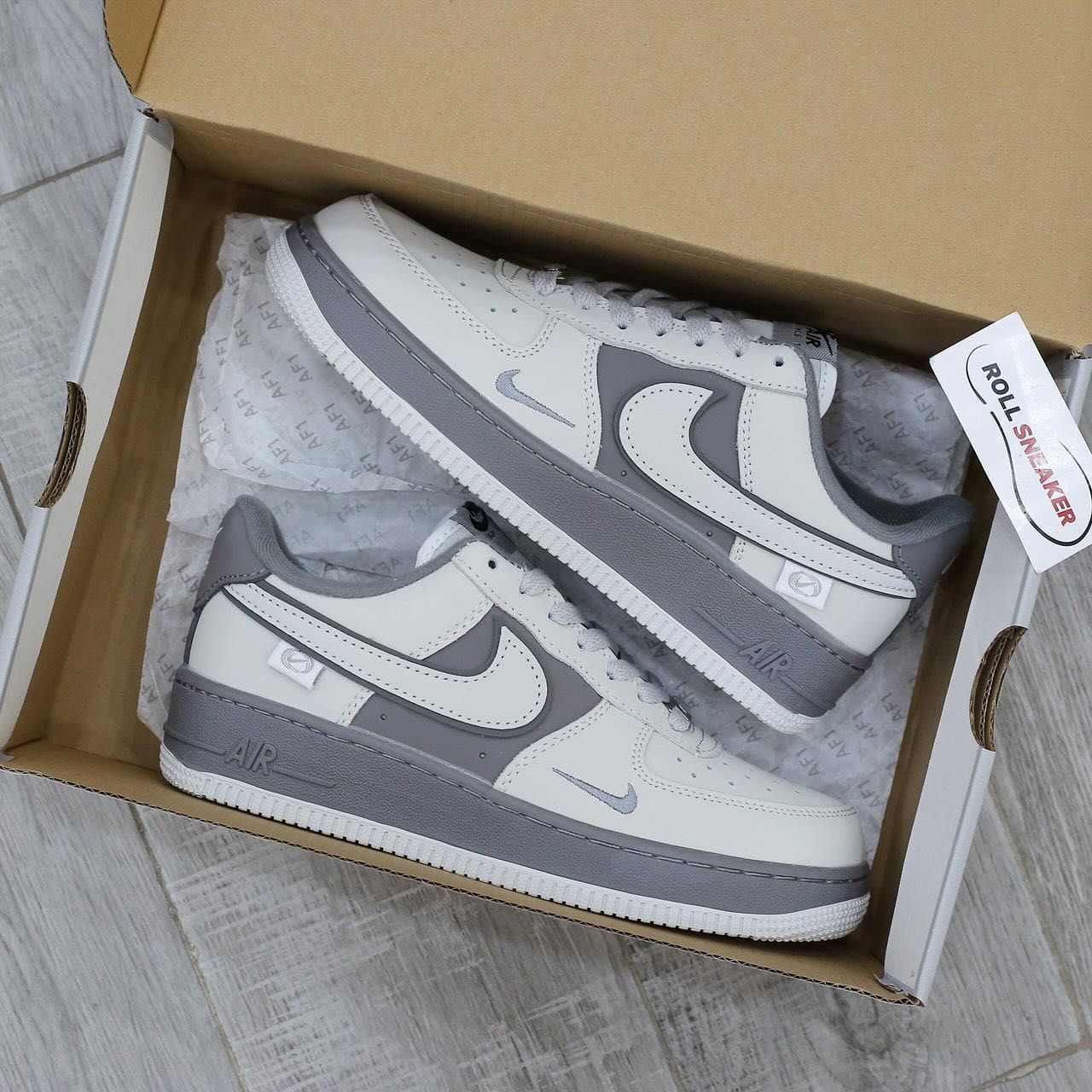 Nike Air Force 1 Low "White/Grey"_1