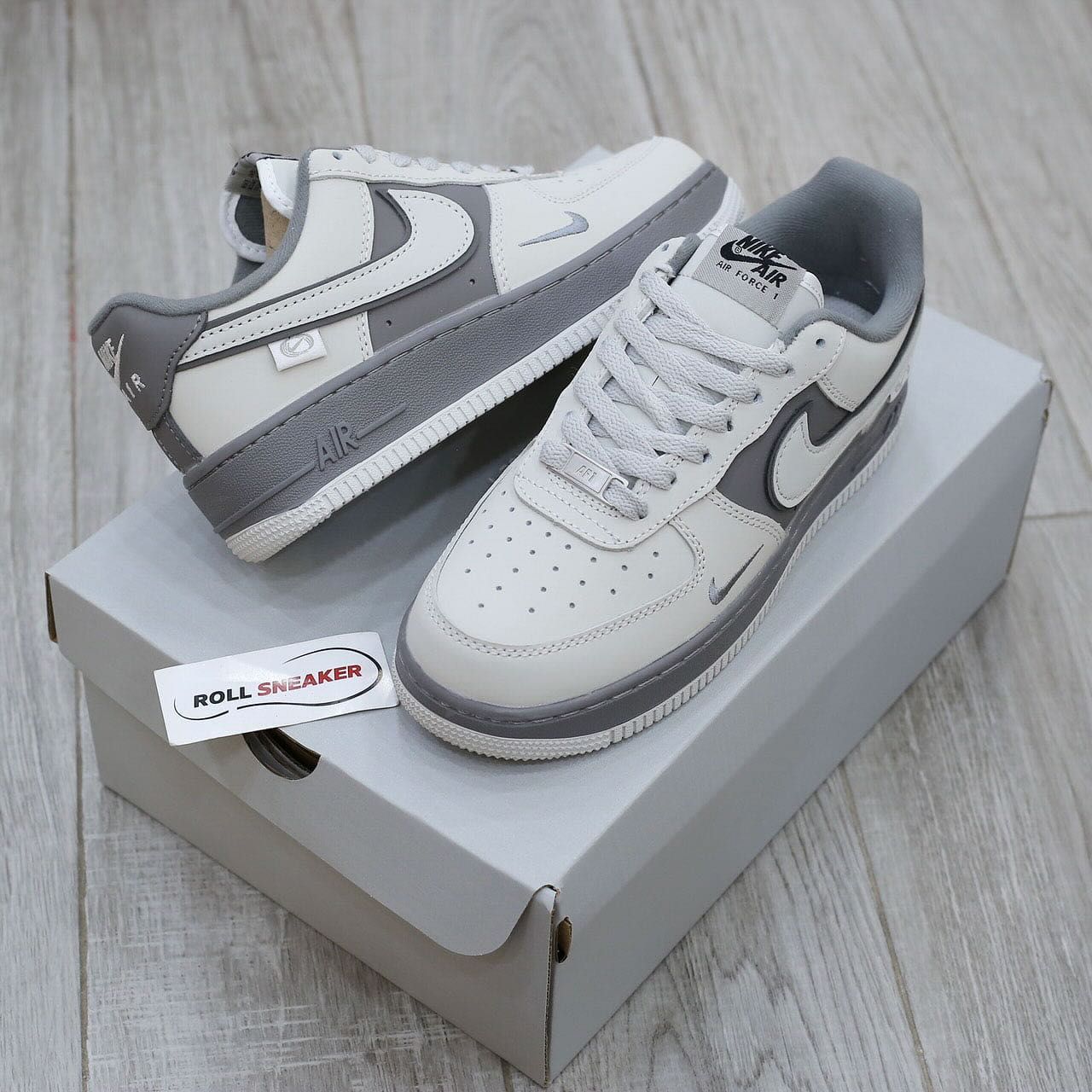 Nike Air Force 1 Low "White/Grey"_0