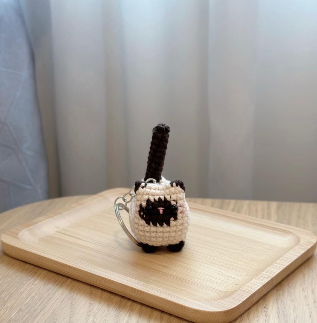 Crochet Cat Keychain_7