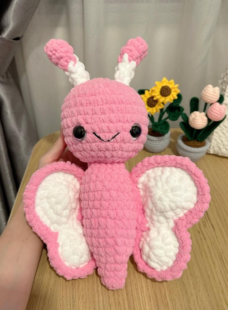 Crochet Butterfly Plushie_0