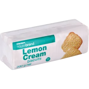 Housebrand Lemon Cream Biscuits 200g_0