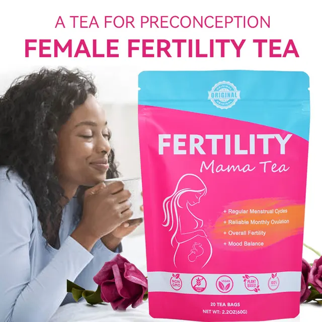 High quality female fertility tea for women organic herbal booster women pregnancy OEM_1