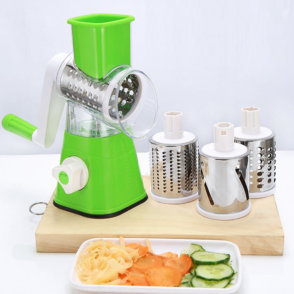 Manual Vegetable Cutter Slicer Multifunctional Round Slicer Gadget Multifunction Kitchen Gadget Food Processor Blender Cutter_0