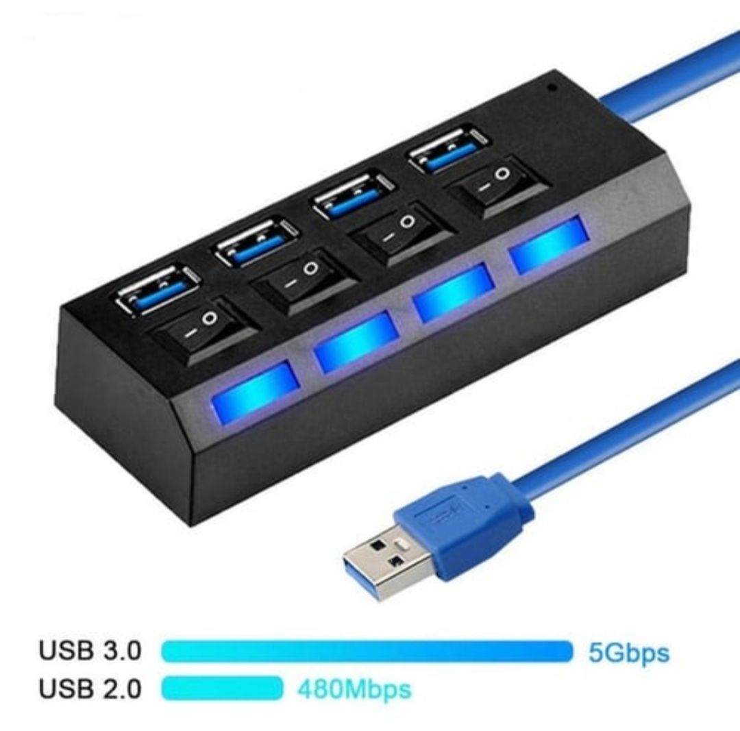 Hay-tech USB HUB 3.0 With Switch_1