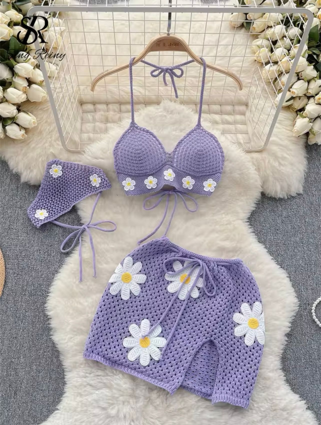 Crochet 3 piece set_0