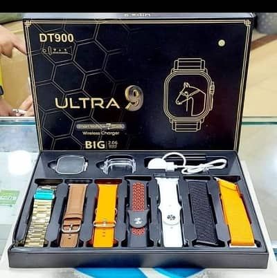 DT900 ULTRA Smart watch With 7 Straps_1