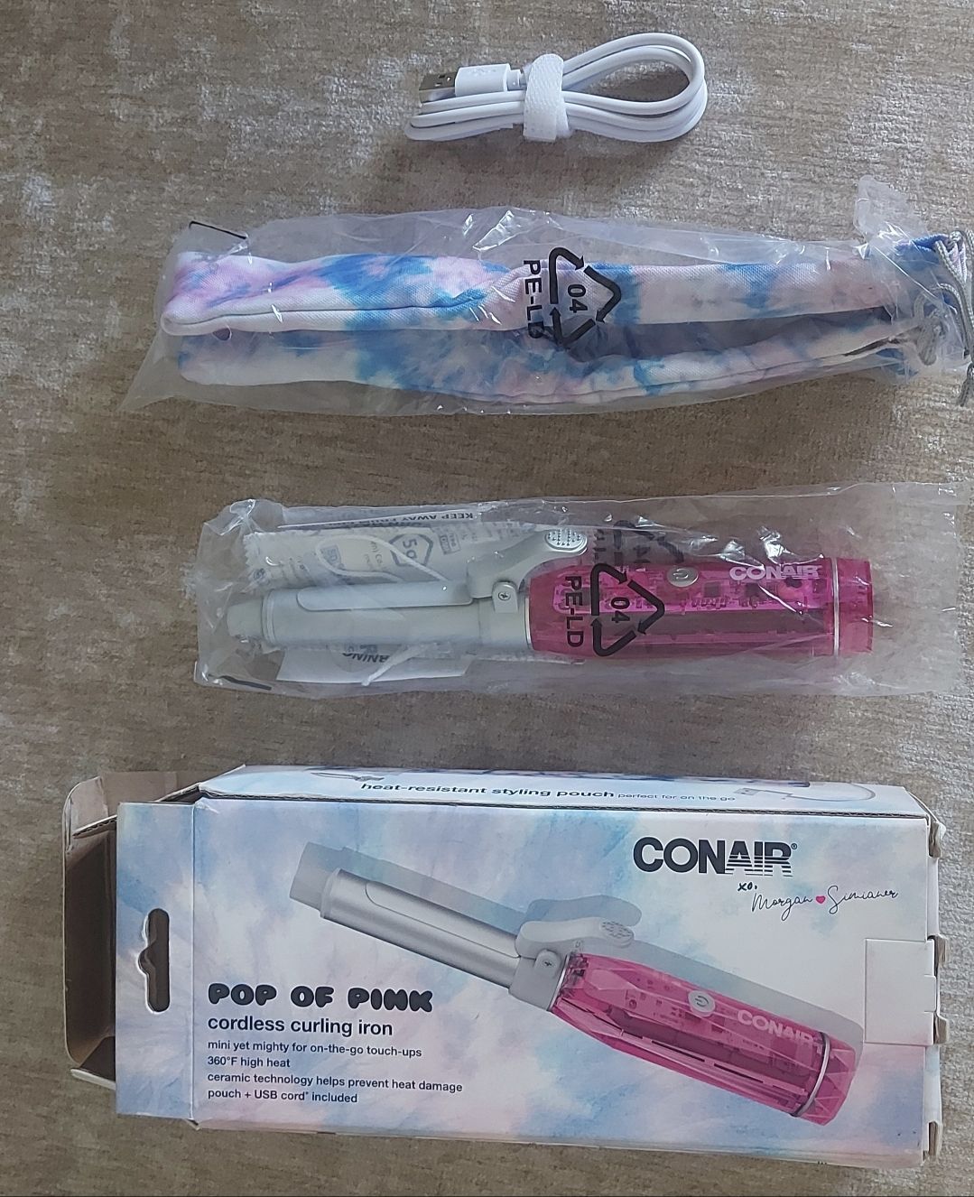 Conair Cordless Curling iron - Pop Of Pink_7