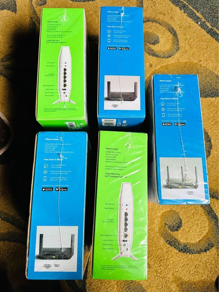 LINKSYS and BELKIN WiFi 6 and WiFi 5 routers_0