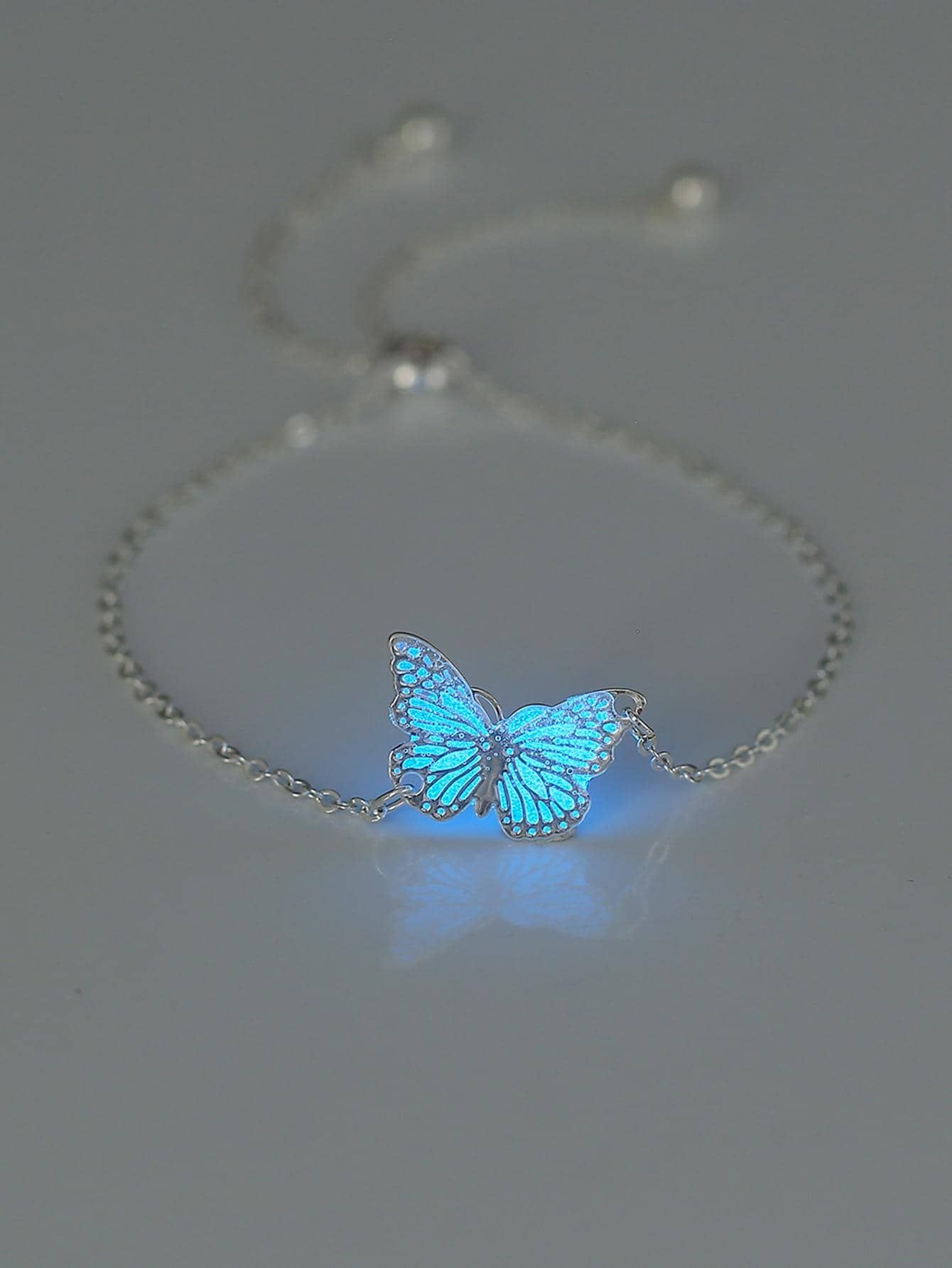 The Dark Butterfly Decor Glowing Bracelet_0