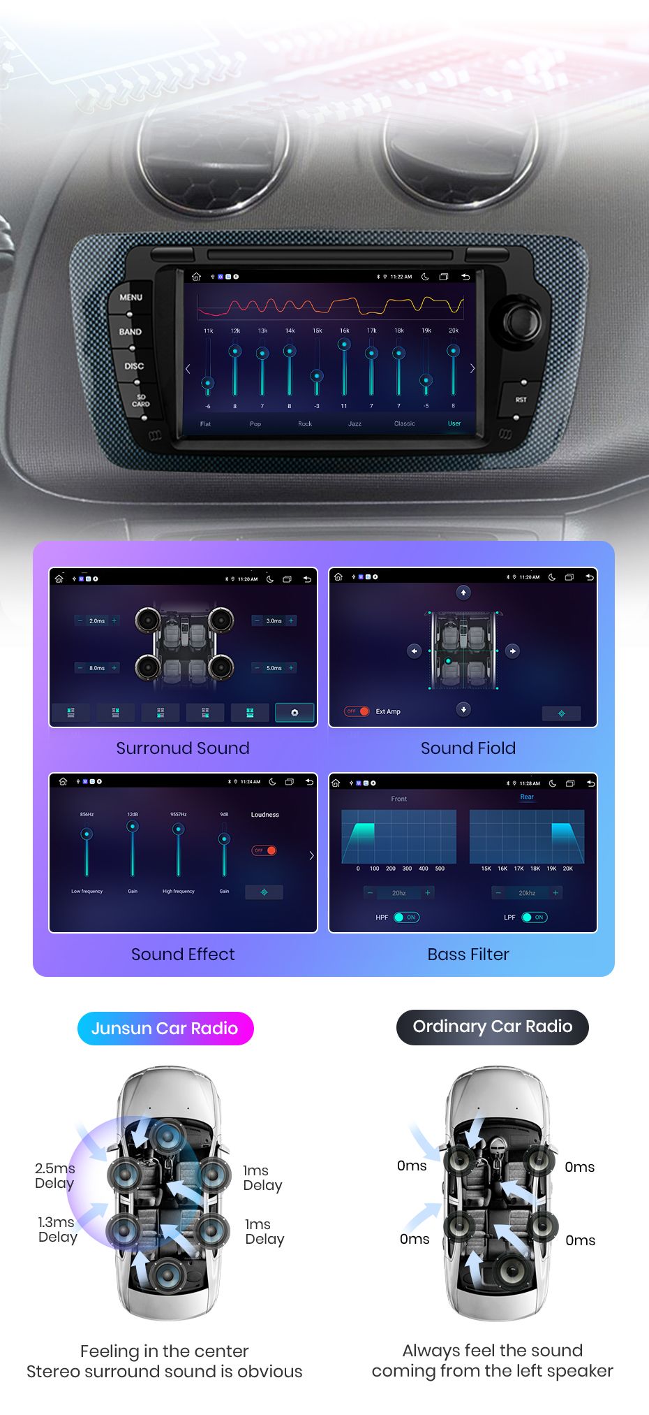 Rádio 7" android 6/128GB Mercedes W203 W209 SLK W639 CARPLAY 8CORE 4G_12