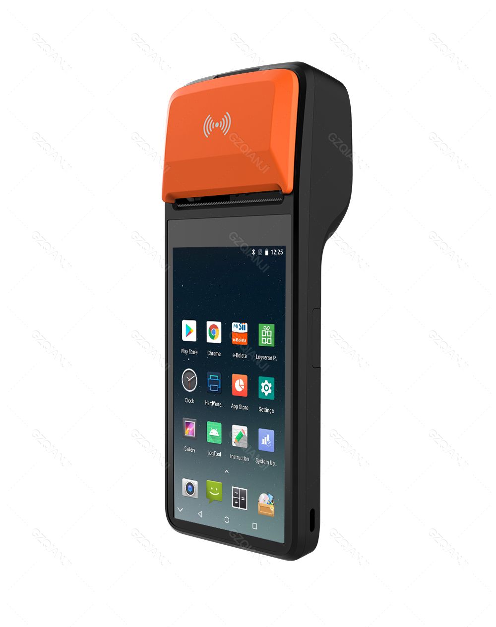 Impressora portátil recibos POS Android terminal PDA com NFC 3G_0