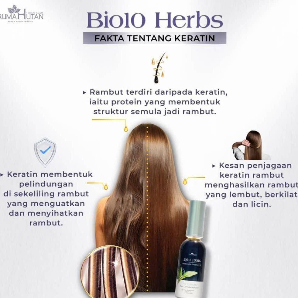 Bio 10 Herbs Hair Treatment Oil by JRM Bonda Rozita_2