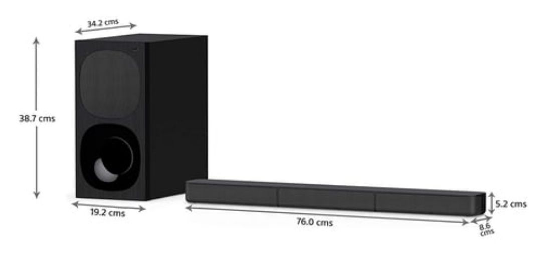 Sony 5.1ch Home Cinema Soundbar System HT-S2OR_7