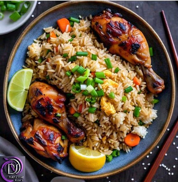 Fried Rice with Grilled Chicken_0