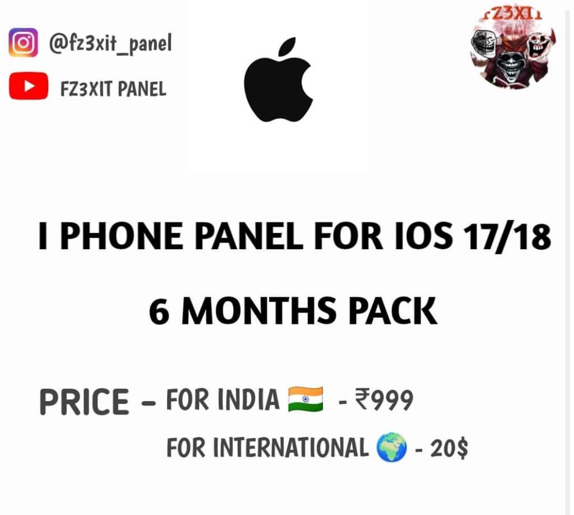 IOS 17/18 6 MONTHS PACK | FOR NON JAILBREAK IPHONES _0