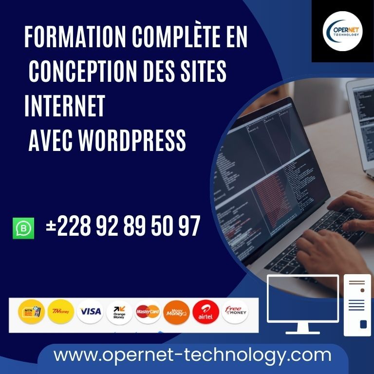 FORMATION COMPLÈTE EN CONCEPTION DE SITE WEB WORDPRESS_0