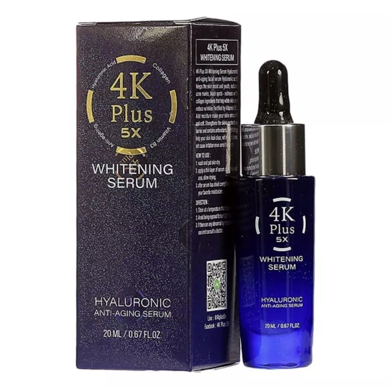 4K Plus 5X Whitening Serum 20ml_2