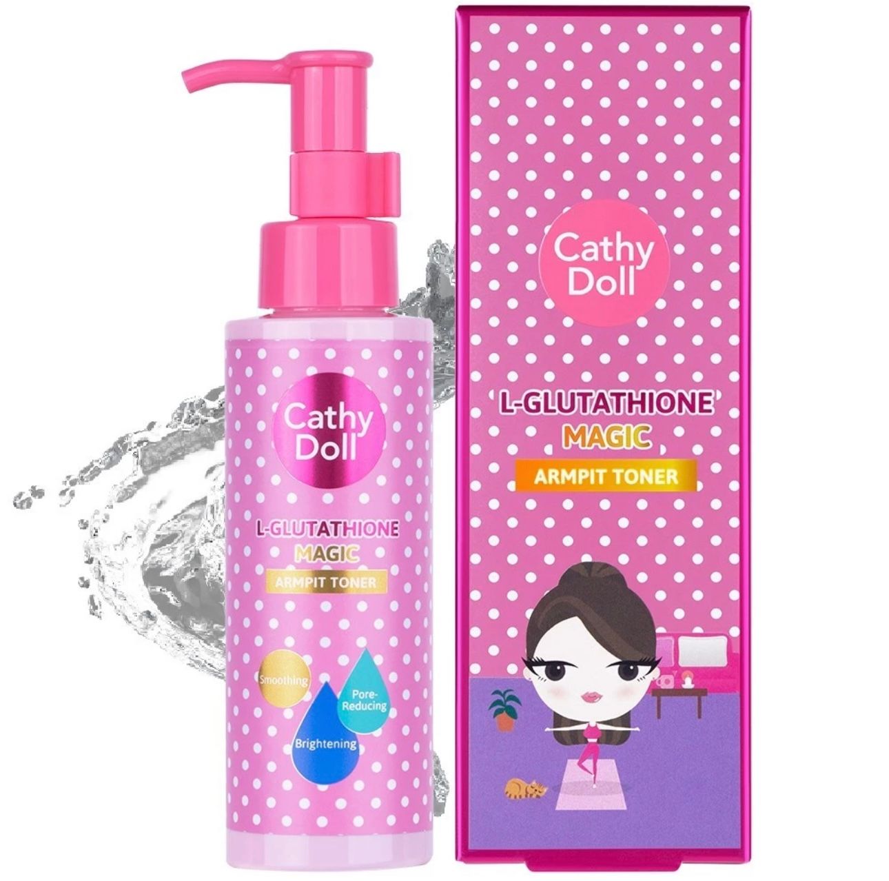 CATHY DOLL L-Glutathione Magic Armpit Toner 120ml_1