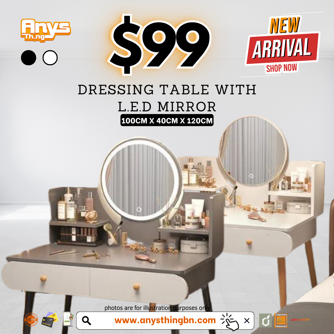 Dressing Table With Mirror_0