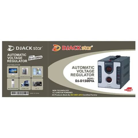 Régulateur de Tension Automatique DJACK star DJ-D1500VA ⭐⭐⭐⭐_0