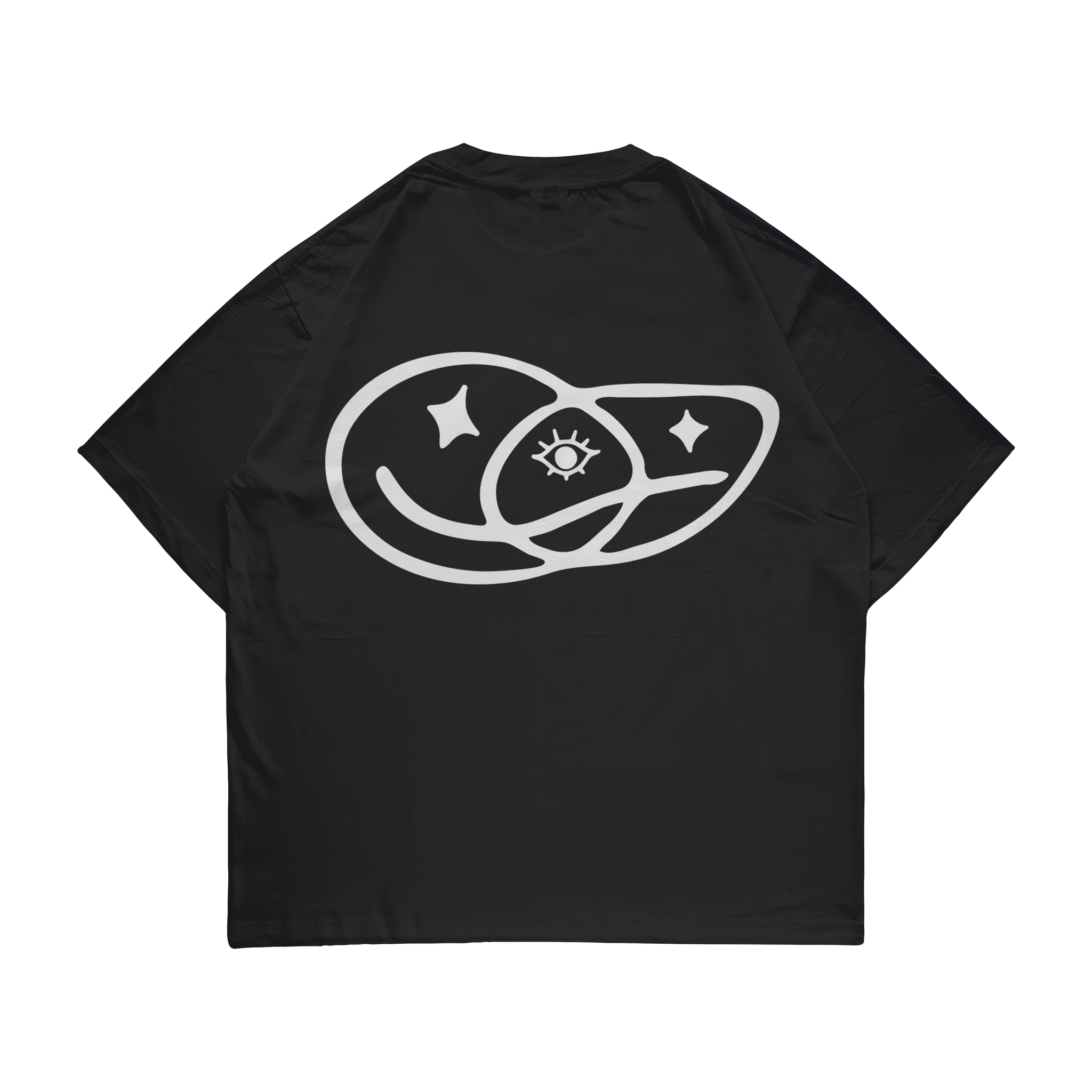 Basic black logo shirt_0