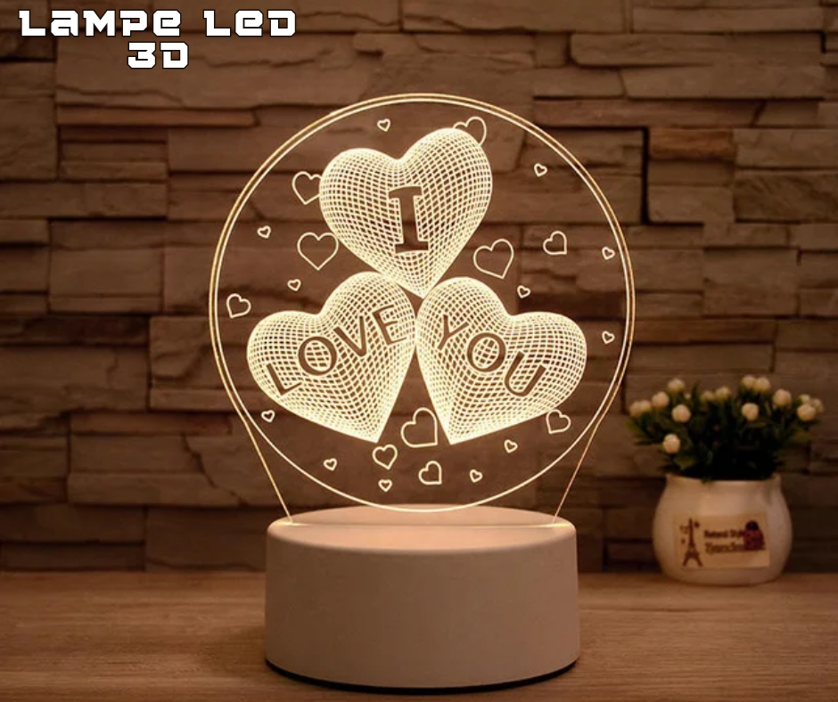 Lampe Led 3D_1