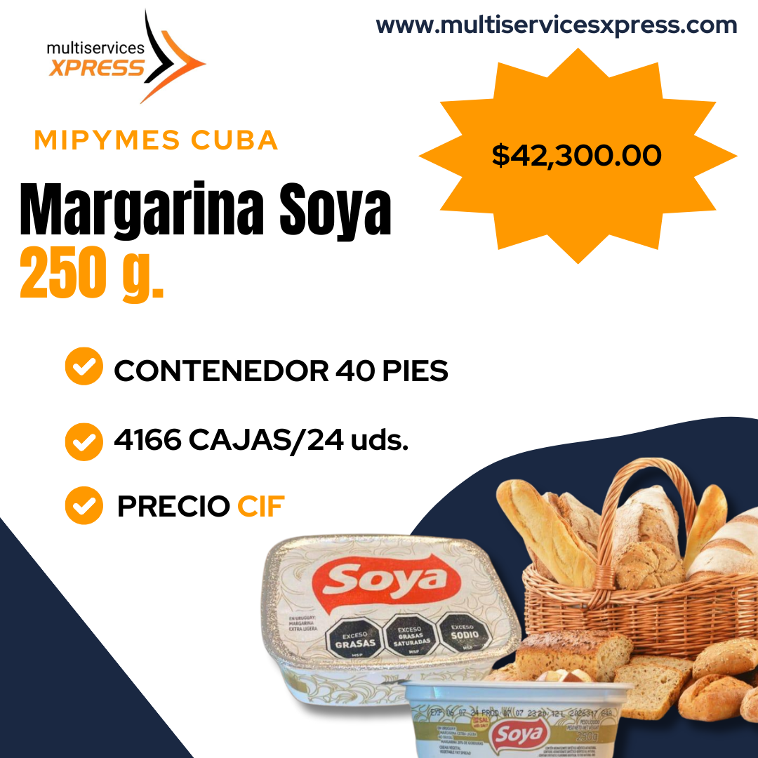 Margarina Soya 250 gr._0