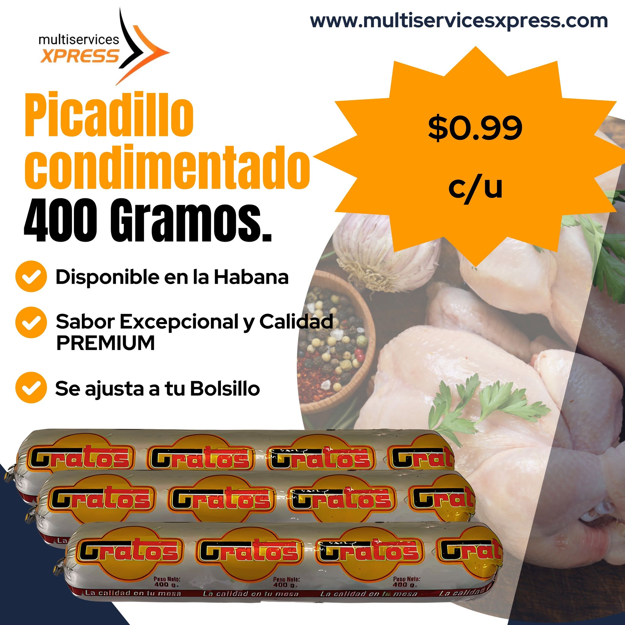 Picadillo Condimentado 400 gr._0