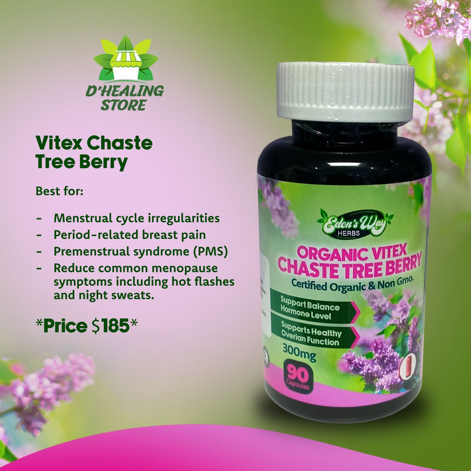 Organic Vitex Chaste Tree Berry_0